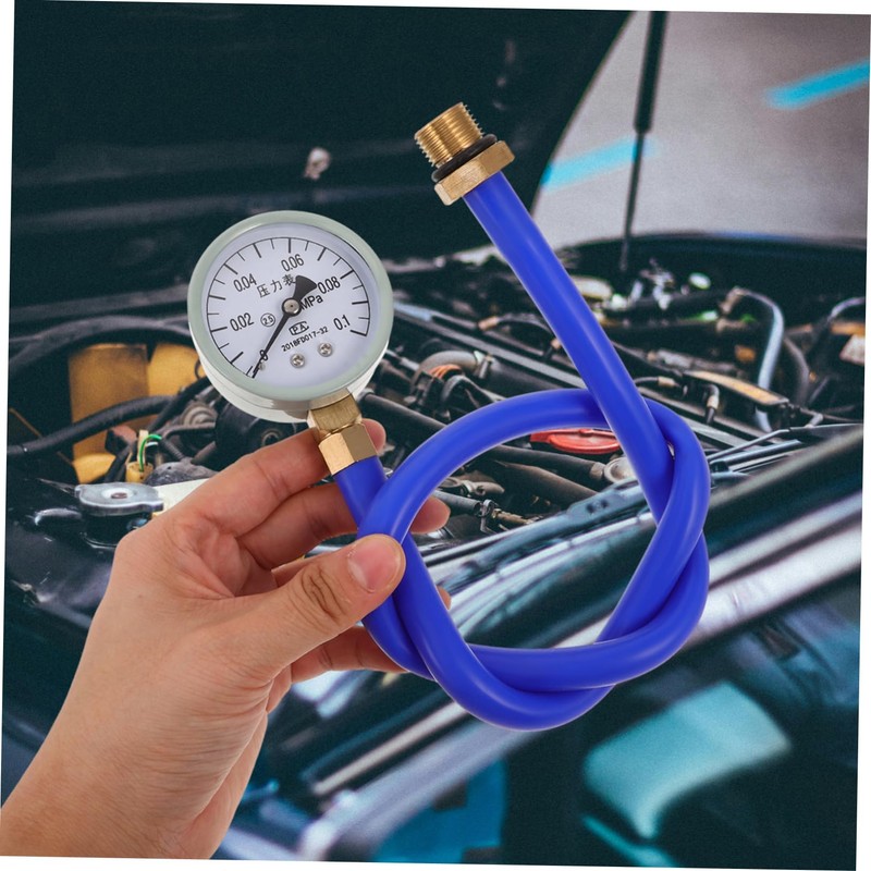 Mobestech Exhaust Pressure Gauge Kit Car Back Pressure Tester Automotive