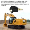 5P8500 Cat Keys, 10 Pack Ignition Keys for Caterpillar Heavy