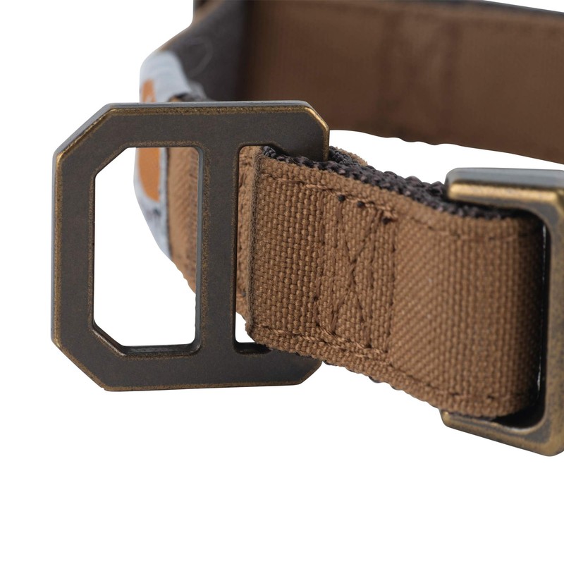 Carhartt Carhartt Nylon Duck Dog Collar Carhartt Brown/Dark Brown Large