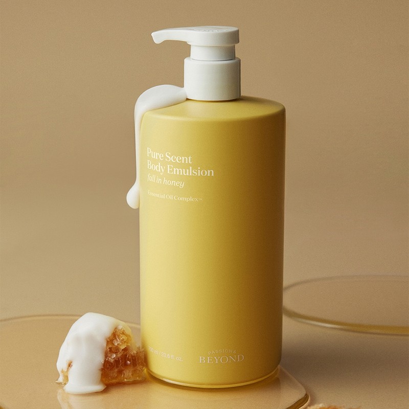 비욘드 Beyond Pure Scent Pull in Honey Body Emulsion 700ml