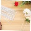 Operitacx 100 Piezas Alambre Floral Blanco Para Manualidades Alambre Flexible