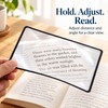 3X Reading Sheet Magnifier – 7 × 4.7 in Thin