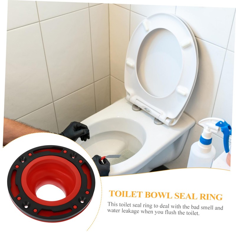Angoily Toilet Bowl Ring Seal Tube Sealing Ring for Bidgets