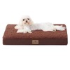 Bedfolks Orthopedic Dog Bed for Small Dogs - Egg Foam