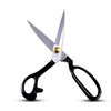 Left-Handed Sewing Fabric Scissors, 10 Inch Dressmaking Taior's Shears-Electroplated Finishing