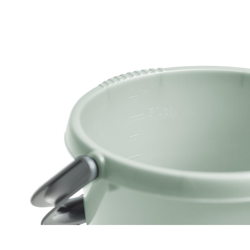 (Set of 3) High Grade 5L Litre Silver Sage Plastic