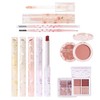 Littryee Kit Maquillaje Mujer - Paleta Sombras Ojos, Duración Larga