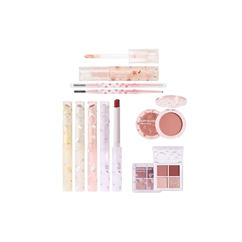 Littryee Kit Maquillaje Mujer - Paleta Sombras Ojos, Duración Larga