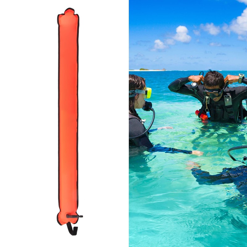 Diving Buoy, Diving Surface Marker Buoy Nylon Diving Inflatable Buoy