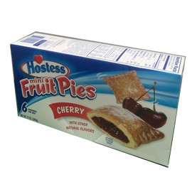 Hostess Mini Cherry Fruit Pies 6 Pies Per 12 oz. Box (4 Boxes)