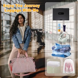 Gym Bag for Men & Women with Shoe Wet Bag - Waterproof Duffle Bag for Travel, Sports, Fitness & Workout