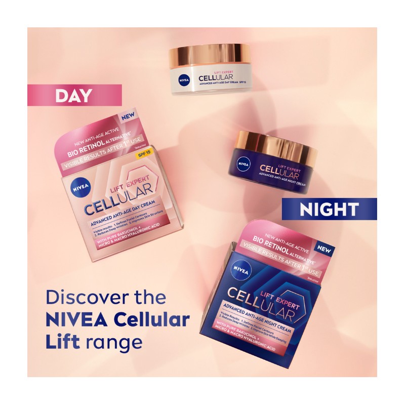 Nivea Cellular Lift Expert Advanced Anti-age Day Cream Spf15 50ml