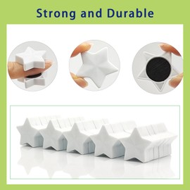 PYJLBX Mini Star Fridge Magnets 10Pcs Strong Heavy Duty for Whiteboard Home