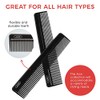 Goody Ace Dressing Comb, Black, 7.5 Inch