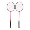 LEIJIAER Badminton Racket Offensive Iron Alloy Lightweight Comfortable Grip Sports