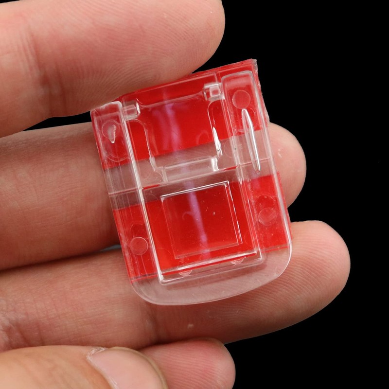 Mini Hinge Hasp FMHXG 4PCS Clear Acrylic Lock Hasp Buckles