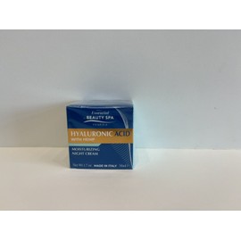 ESSENTIAL BY BEAUTY SPA HYALURONIC ACID WITH HEMP MOISTURIZING NIGHT CREAM 1.7OZ