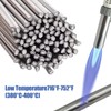 45pcs Aluminum Brazing Rods, Aluminum Welding Rods, 0.08''（2mm）x 13'' Low