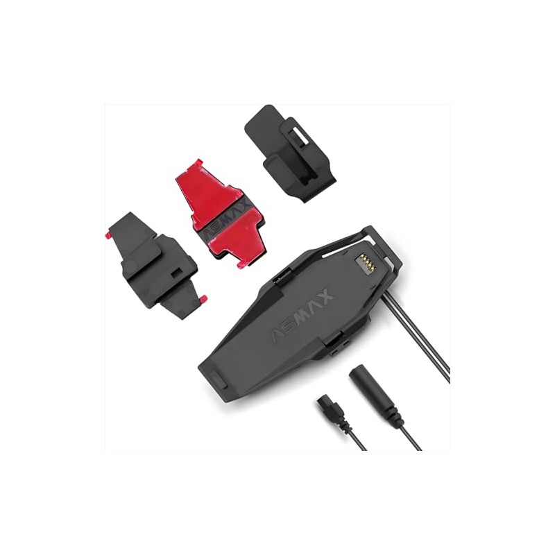 ASMAX Motorcycle Intercom F1 Clip Set