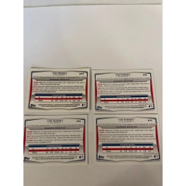 2014 BOWMAN PROSPECTS #BP44 TIM COONEY 1ST BOWMAN ST. LOUIS CARDINALS 4-card lot