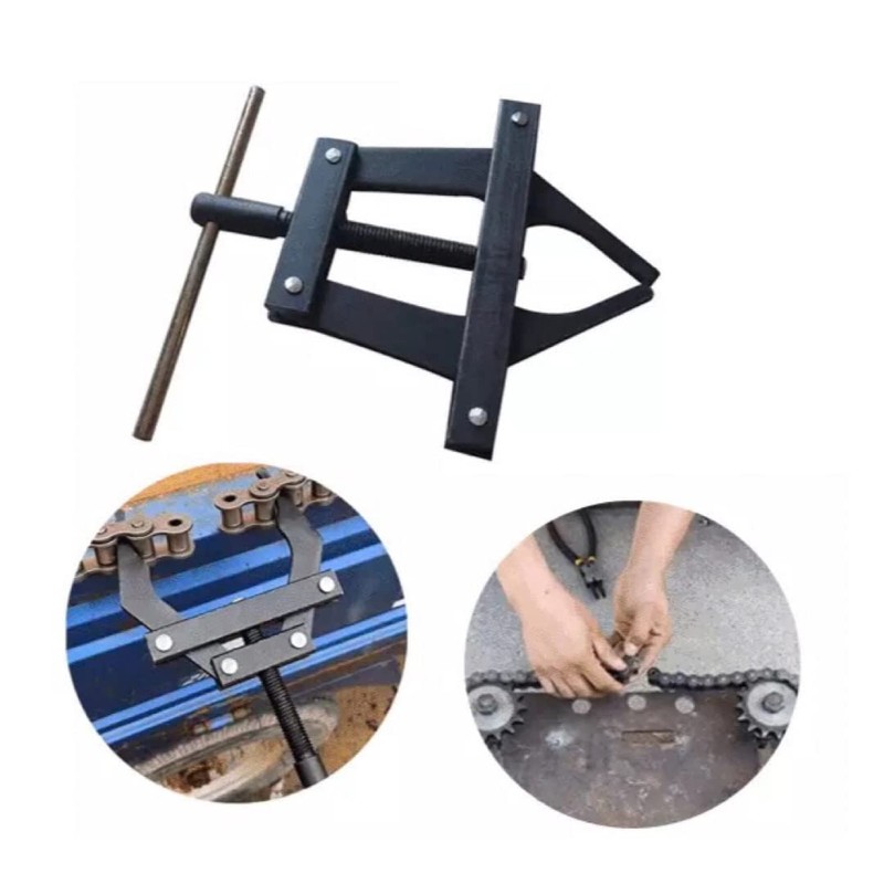 Deepa Chain Puller, Roller Chain Puller Holder, Bicycle Repair Roller