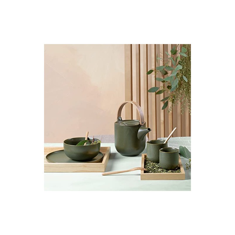 Coppa Nori Teapot with Wooden Handle 0.6 L