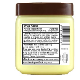 2 Jalea de petróleo Protectora de la piel Aroma de manteca de cacao "Cuidado personal" 3,53 oz