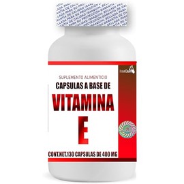 Vitamina E 130 capsulas de 400 mg
