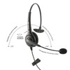 OvisLink Mobile Call Center Headset Compatible with Smart Phones |