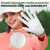 Braventure Women's Golf Glove, Stable Grip Sheepskin, Multiple Sizes Golf