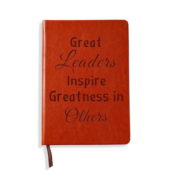 LBWCER Boss Appreciation Gift Mentor Gift Notebook Great Leaders Notebook
