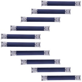 TBDBNR Spring Buckle, Spring Clip, Handbag, Hinge, Metal Inner, Elastic Frame, Craft Materials, Parts/Accessories, DIY Storage Bag Making, Small Handbag, Set of 10, 3.9 inches (10 cm), blue