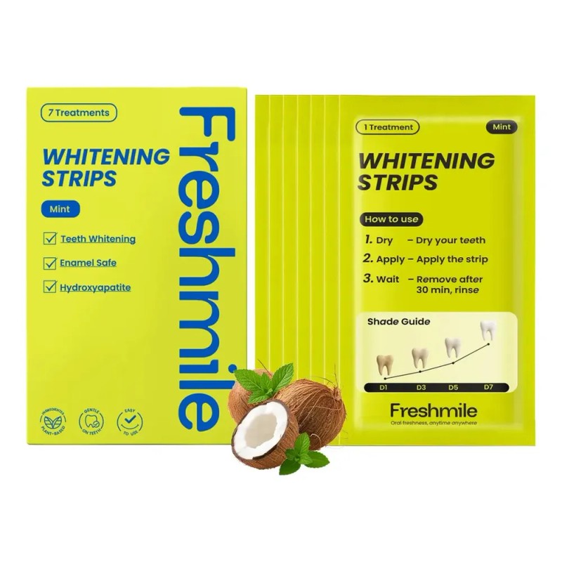 Freshmile Tiras Blanqueadoras Dentales Sensibles