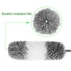 BOOMJOY Microfiber Feather Duster with Extendable Pole and Bendable Head,
