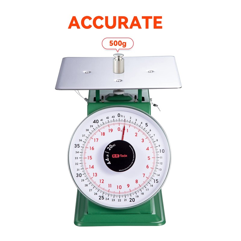 Tada 44lb / 20kg Heavy Duty Portion-Control Mechanical Kitchen and