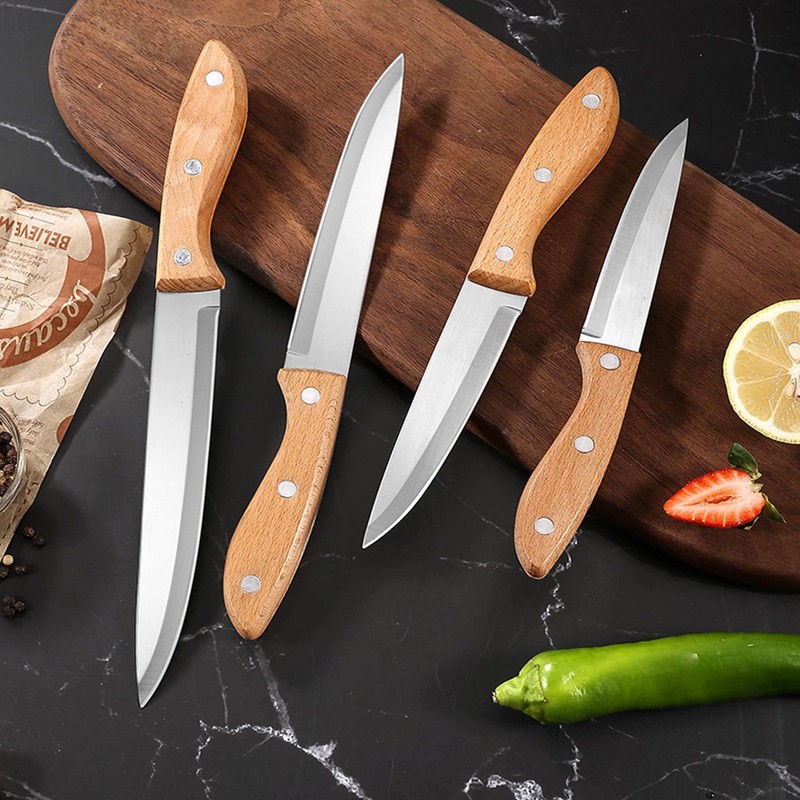 AYANICA Paring Knife Peeling Fruit Vegetable Cutting Meat Slicing Kitchen