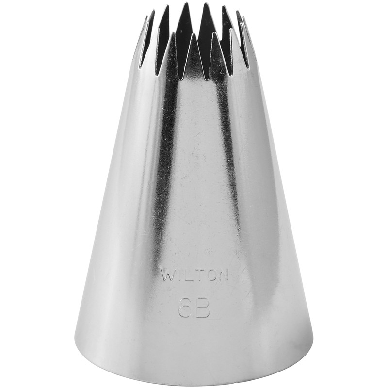 Wilton Open Star Piping Tip #6B