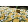 Pago Poco ULIV Square Tablecloth with Lemon Pattern and Branches