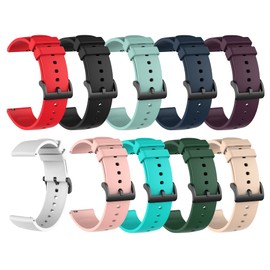 TenCloud Watch Band Compatible with uaue T60/Kuizil T70 Smart Watch 1.9inch Smartwatch Silicone Band Lightweight 10Colors