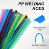 sourcing map 10pcs Plastic Welding Rods, 8 Inch PP Welding