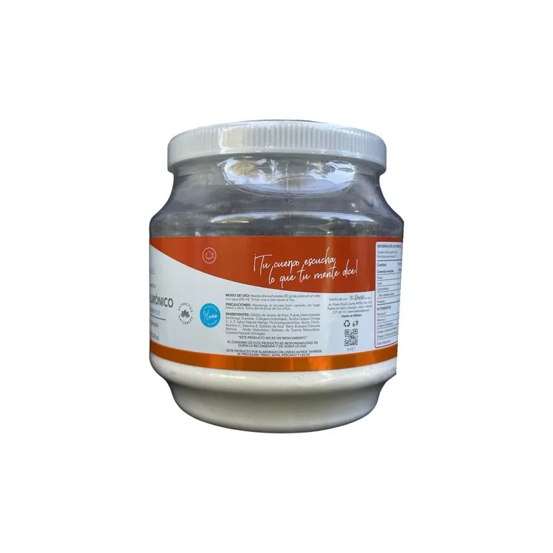 Acido Hialuronico Colágeno Hidrolizado Salud Piel Shelo 450g