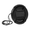 Fotodiox Inner Pinch Lens Cap, Lens Cover with Cap Keeper,