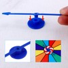 12pcs Arrow Game Spinners, 3.94in 4 Colors Plastic Spinners for