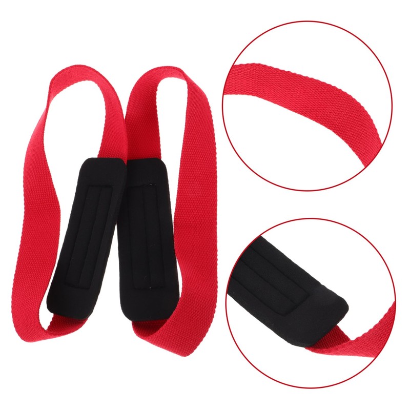 Outanaya 2pcs Padded Pull up Straps for Weightlifting Heavy Duty