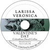 Valentine's Day Colombian Decaf Coffee (Single Serve K-Cup Pods) (Gourmet,