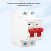 Circuit Breaker 2P DC 500V MCB 16A DIN Rail Mount