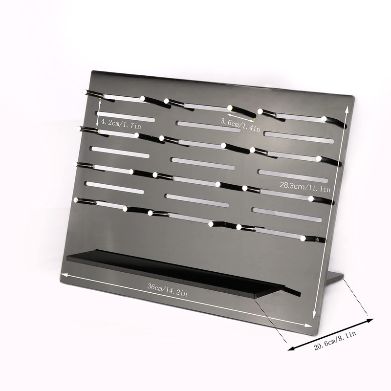 HHUXIUE Knife display stand,knife holder,acrylic knife display stand, folding knife