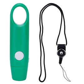 Fdit Silbato Electrónico 3 Engranajes Ajustable Entrenamiento Silbato Electrónico para Viajeros Deportivos Competiciones Y Entrenamientos(Verde)