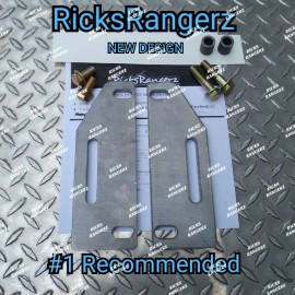 ricksrangerz Updated 83-97 Ford Ranger V8 mounts plate 2wd or 4x4 302 motor mount swap kit.