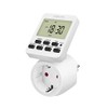 LogiLink Digital Timer with IP20 Protection and 180° Rotating Display,